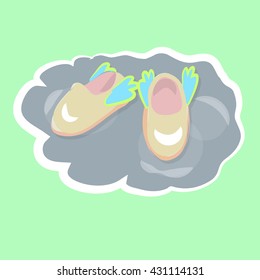 angel slippers