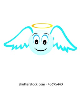 Angel smiley