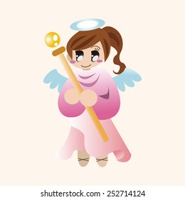 angel theme elements vector,eps
