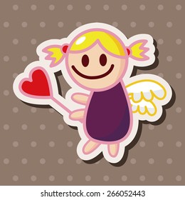 angel theme elements vector,eps