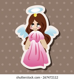 angel theme elements vector,eps
