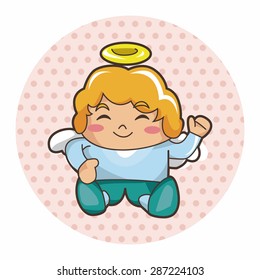 angel theme elements vector,eps
