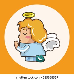 angel theme elements vector,eps