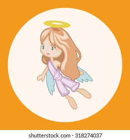 angel theme elements vector,eps