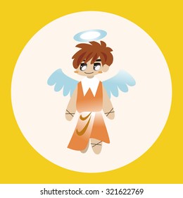 angel theme elements vector,eps