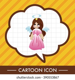 angel theme elements vector,eps