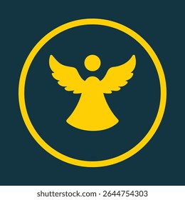 Angel trendy vector art design charming amazing design colorful useful illustration.eps