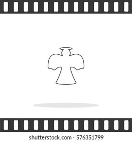 Angel Vector Icon.