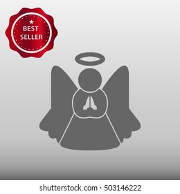 Angel Vector Icon Illustration