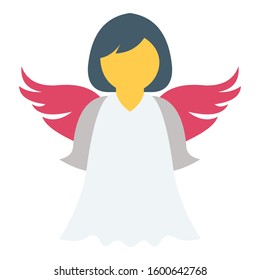 
Angel Vector icon which can be easily modified or edit
