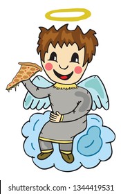 angel vector illustration
