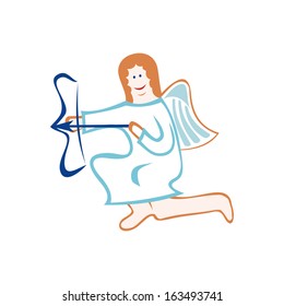 Angel vector illustration