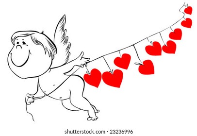 angel vector illustration