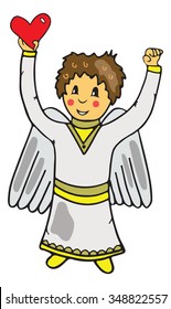 angel vector illustration