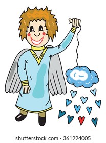 angel vector illustration