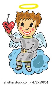 angel vector illustration