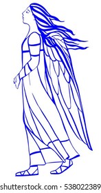 angel - Vector Illustration