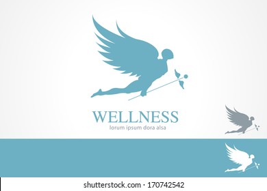 Angel Wellness Doctor Medical Health Concept design template. Doctor. Wellness. Cure. Healthcare