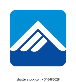 angel wing logo vector.