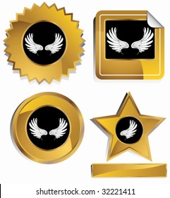 angel wing set Seal