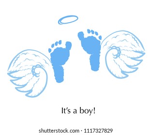 Free Free 166 Baby Feet With Angel Wings Svg SVG PNG EPS DXF File