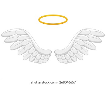 angel wings cartoon