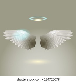 Angel wings, eps10 vector