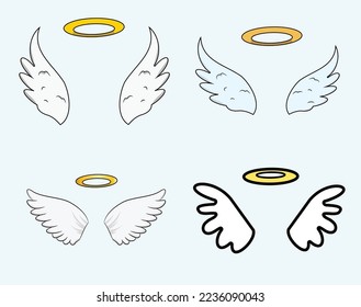 Angel Wings and Halo Collection