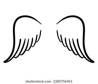 angel wings in heaven hawk feather wing pattern