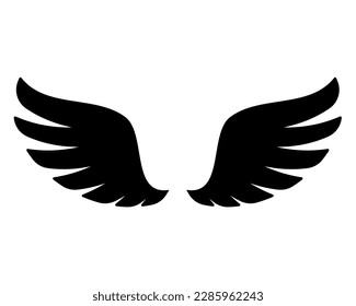 angel wings in heaven hawk feather wing pattern