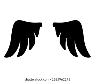 angel wings in heaven hawk feather wing pattern