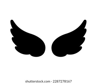 angel wings in heaven hawk feather wing pattern