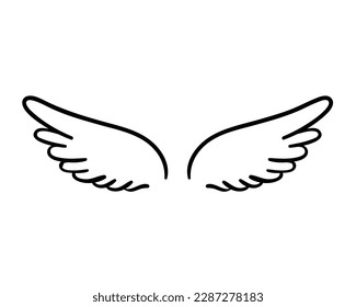angel wings in heaven hawk feather wing pattern