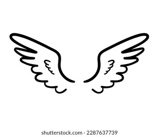 angel wings in heaven hawk feather wing pattern