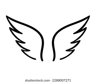 angel wings in heaven hawk feather wing pattern