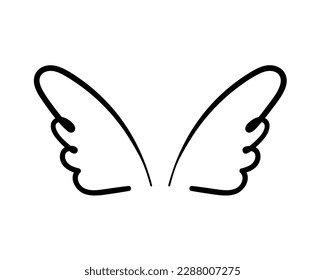 angel wings in heaven hawk feather wing pattern