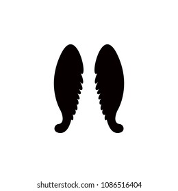 Angel wings icon. Element of angel and demon for mobile concept and web apps. Detailed Angel wings icon can be used for web and mobile. Premium icon on white background