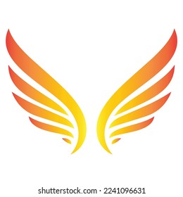 angel wings isolated ,tattoo wings 