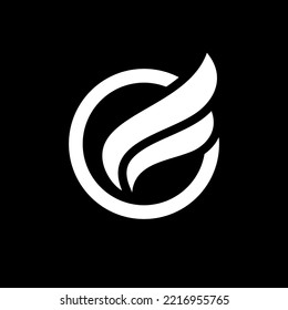 Angel Wings Logo can be use for icon, sign, logo and etc