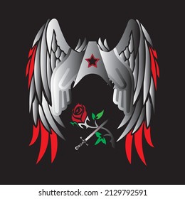 angel wings for tattoo or cover