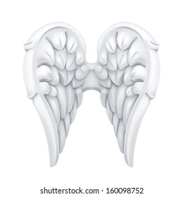 Angel wings vector