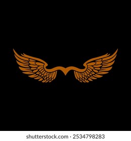 Angel Wings Vector Color Best Graphic Design New Stock