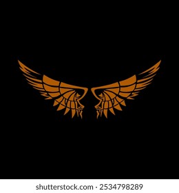 Angel Wings Vector Color Best Graphic Design New Stock