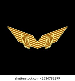 Angel Wings Vector Color Best Graphic Design New Stock