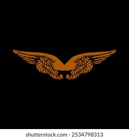 Angel Wings Vector Color Best Graphic Design New Stock