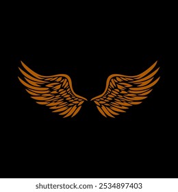 Angel Wings Vector Color Best Graphic Design New