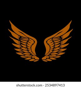 Angel Wings Vector Color Best Graphic Design New