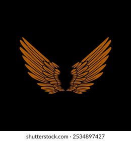 Angel Wings Vector Color Best Graphic Design New