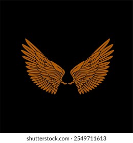 Angel Wings Vector Color Best Graphic Design New