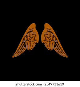 Angel Wings Vector Color Best Graphic Design New